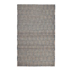 Monterey 5'x8' Jute Handwoven Sustainable Blue Accent Area Rug