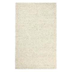 Santa Cruz 5'x8' Jute Handwoven Sustainable Ivory Accent Area Rug