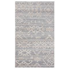 Hoeft 2x3 Indoor Outdoor Handwoven Gray Multi Area Rug by Kosas Home