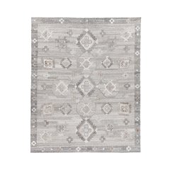 Lukens 9x12 Handwoven Multi-Color Fabric Performance Area Accent Rug
