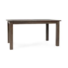 Driftwood 60" Dining Table Distressed Brown