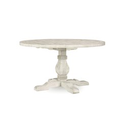 Quincy 55" Round Dining Table Nordic Ivory
