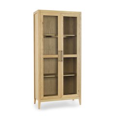 Beechgrove Curio Cabinet in Natural Brown