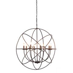 Voltaire 8-Light Globe Chandelier By Kosas Home