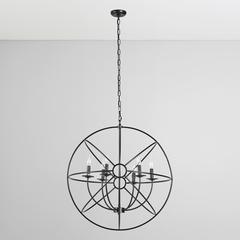 Voltaire Six Bulb Chandelier by Kosas Home