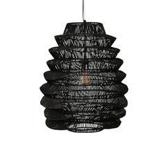 Barlow 1-Light  Rattan Woven Pendant  By Kosas Home