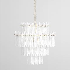Everly 7-Light Round Glass Chandelier