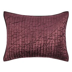 Bari Velvet Fabric Port Standard Sham