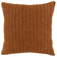 Marcie Belgian Linen Knitted Throw Pillow