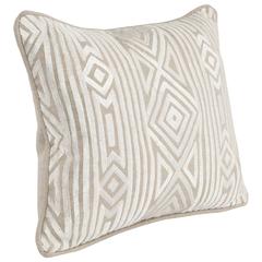 Adrie 12" x 16" Throw Pillow in Ivory