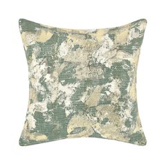 Kosas Home Lucia Embroidered 22” Throw Pillow, Green