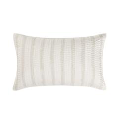 Abraham Cotton Linen Eggshell Beige King Sham