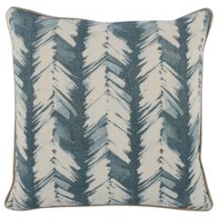 Eloa 20" Throw Pillow in Blue