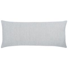 Camille Rectangular Throw Pillow, Ash Blue