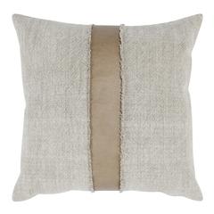 Steam 26" Throw Pillow in Natural by Kosas Home
