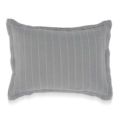 Monaco 100% Linen Standard Sham , Blue