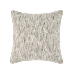 Sharma 22" Cotton Blend Throw Pillow, Beige