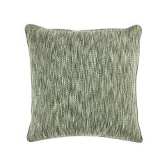 Sharma 22" Cotton Blend Throw Pillow , Cedar Green