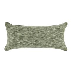 Sharma 14"x26" Cotton Blend Throw Pillow , Cedar Green