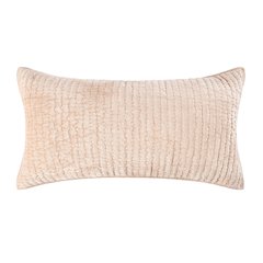 Dimitry 100% Rayon Velvet Nude King Sham