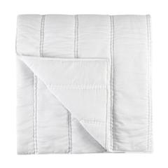 Rowen Sustainable Fabric Cloud White Queen Quilt