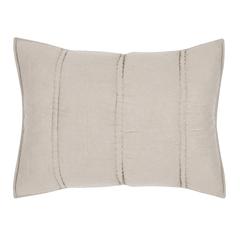Rowen Sustainable Fabric Beige Standard Sham