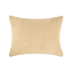 Paloma Hemp Fabric Ochre Amber Standard Sham