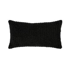 PrismPerformance Outdoor Throw Pillow, Black