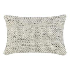 Ford 14"x20" Recycled Fabric Throw Pillow, Ivory