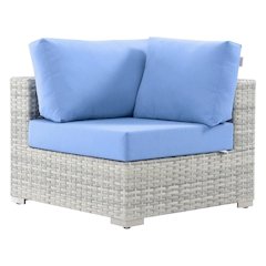 Outdoor Patio Corner Chair For Comfortable Lounge Seating