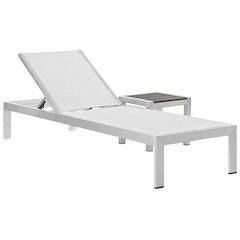 Aluminum Outdoor Patio Lounge Set With Backrest Support And Stacking-Free Design