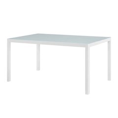Sturdy Aluminum Outdoor Dining Table With Weatherproof Finish For Patios