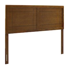 Wood Full Headboard with Durable Finish and Classic Design for Bedroom