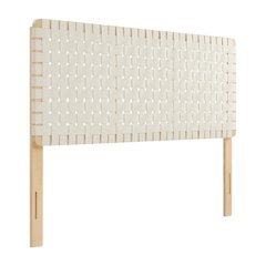 Vegan Leather Queen Headboard with DurableTexture for Bedroom