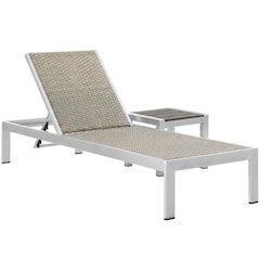 Outdoor Patio Furniture Set With Comfortable Lounge Chairs And Sturdy Design