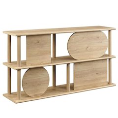 55-Inch Console Table in Elegant Finish with Sturdy Construction