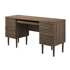 Modern Office Desk With Durable Surface And Spacious Work Area