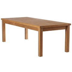 Teak Wood Outdoor Coffee Table with Durable Construction and Elegant Finish