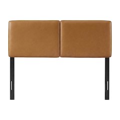 Vegan Leather Full Headboard with Smooth Finish and Durable Construction