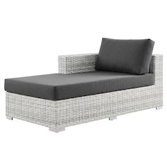Outdoor Lounge Chair With Comfortable Backrest And Sturdy Frame