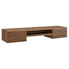 Wall Mount Wood Office Desk in Modern Design for Computer Workstations