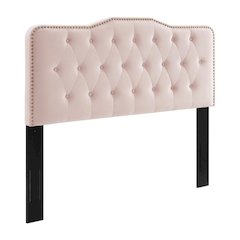 Tufted Velvet Full/Queen Headboard with Plush Upholstery and Sturdy Frame