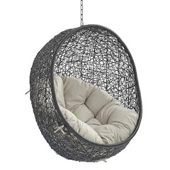 Outdoor Patio Lounge Chair With Cushioned Seating For Comfortable Relaxation