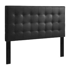 Tufted Faux Leather Headboard for King, California King Beds, Elegant Design