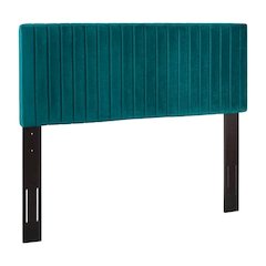 Velvet Full Queen Headboard with Soft Upholstery and Stylish Design