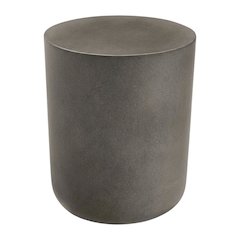 Outdoor patio concrete stool with modern design for outdoor use