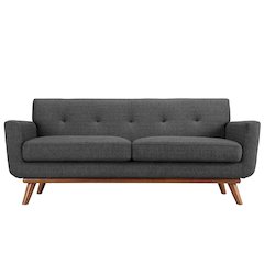 Engage Upholstered Fabric Loveseat