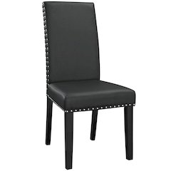 Parcel Dining Faux Leather Side Chair