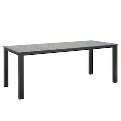 Maine 80" Outdoor Patio Dining Table
