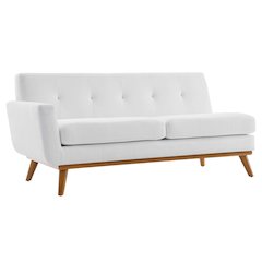 Engage Left-Arm Upholstered Fabric Loveseat
